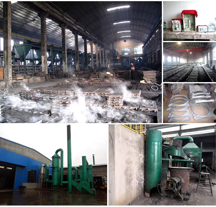 Boîte de Surface en fonte Ductile noire ronde