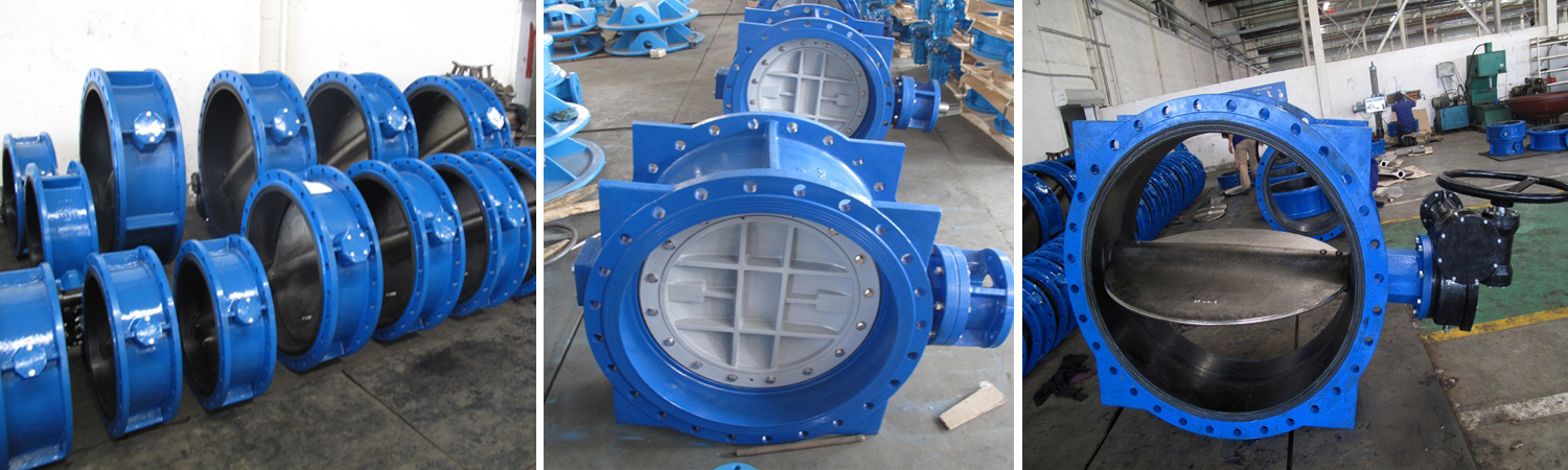U Type papillon Valve