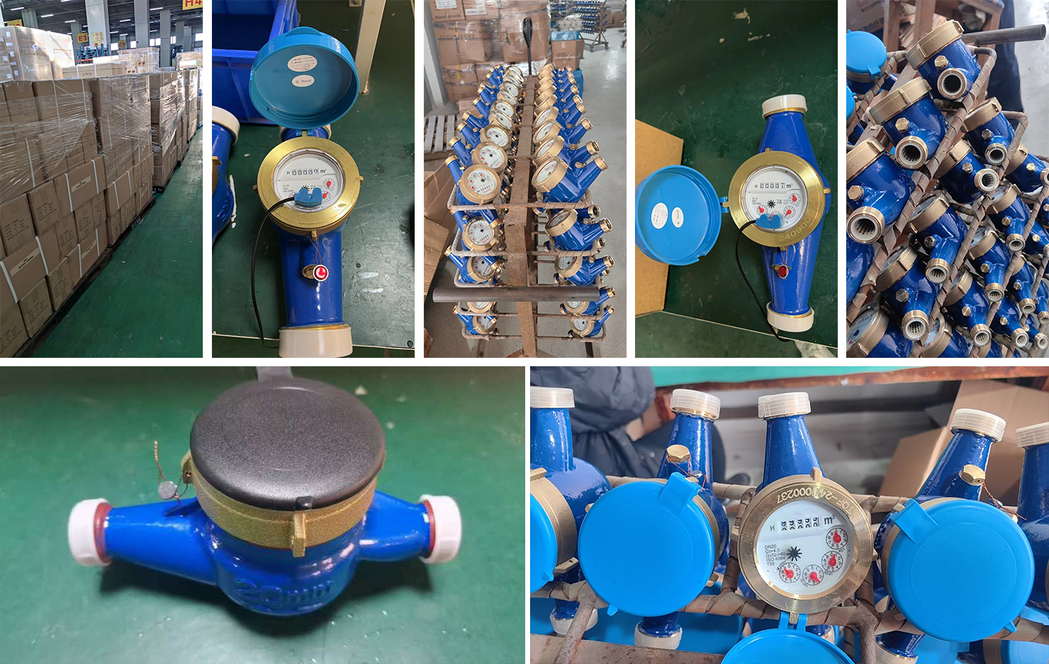 Compteur d’eau froide à palettes rotatives à Jet Multijet