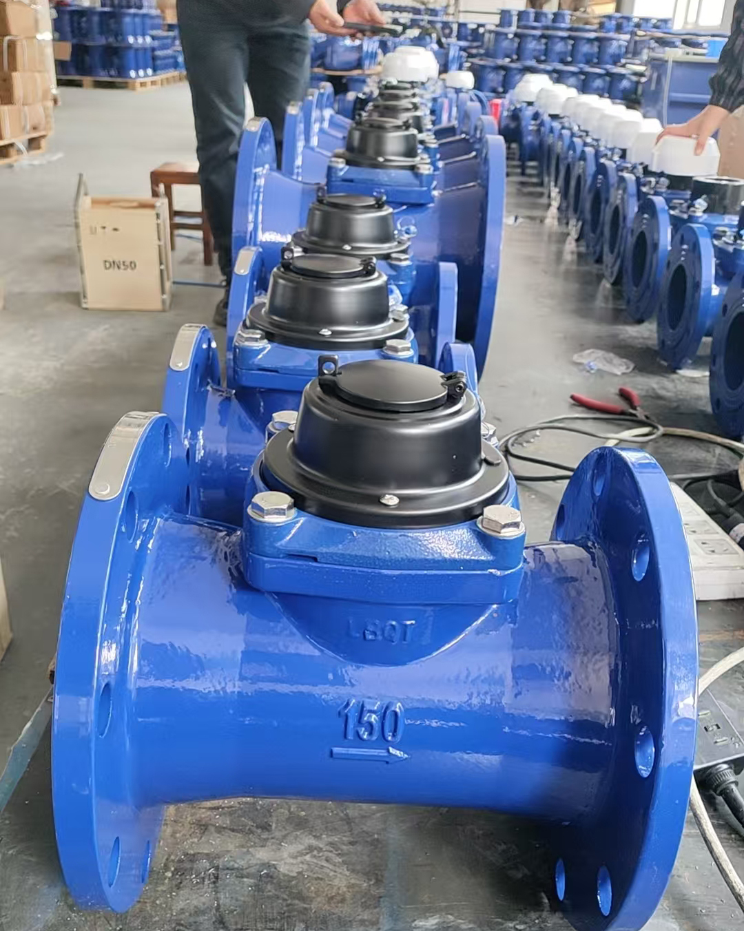 Régulateur d'eau à flanc Woltman – Un élément essentiel de notre portefeuille de mesures de débit