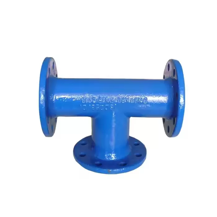 Tee en fer Ductile